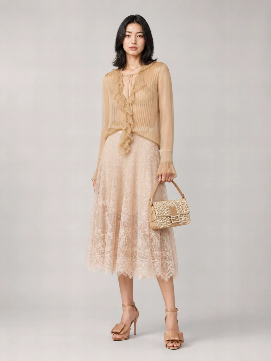 Alberta Ferretti Silk Blouse