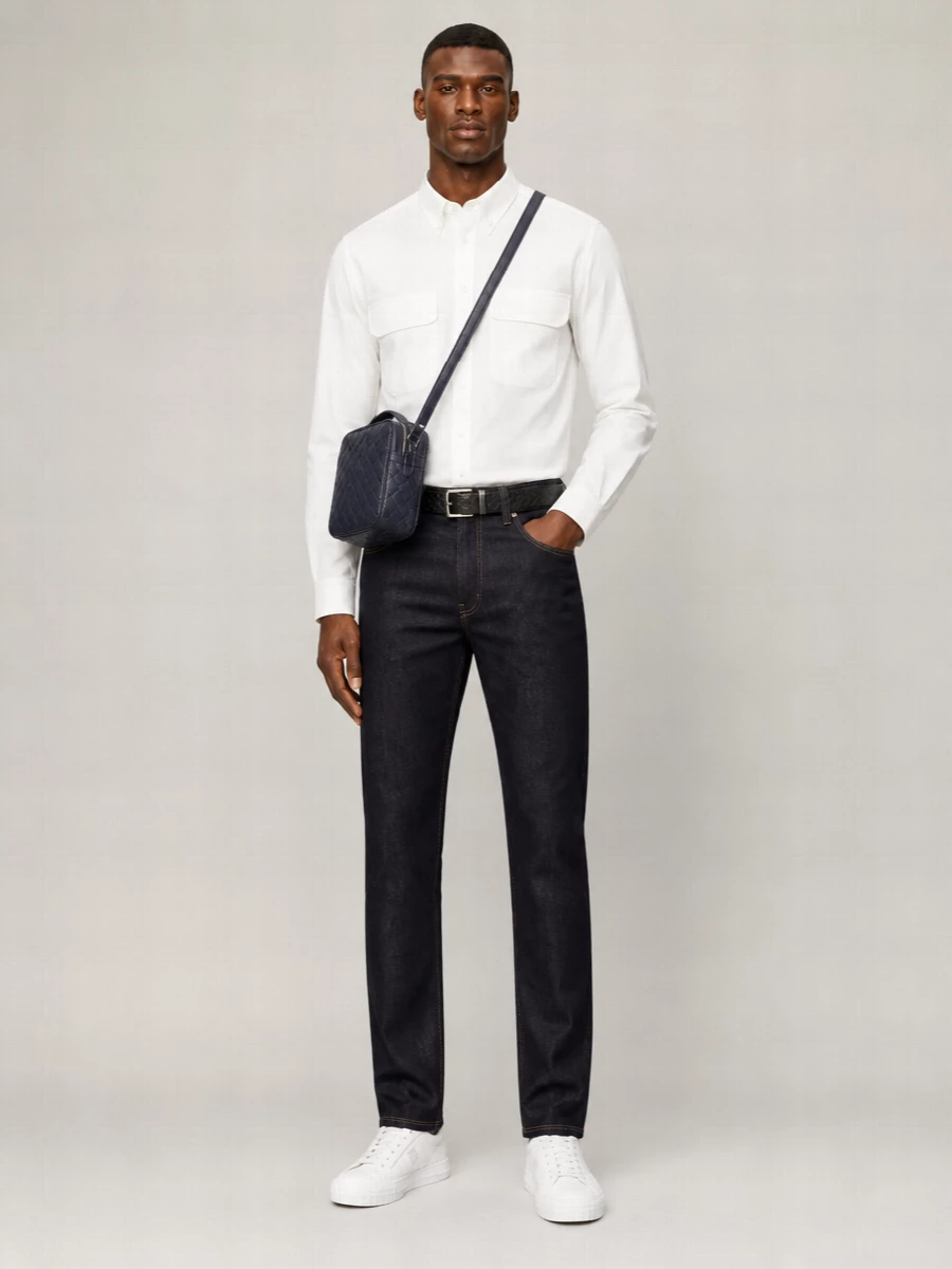 Fendi Denim Straight-Leg Jeans