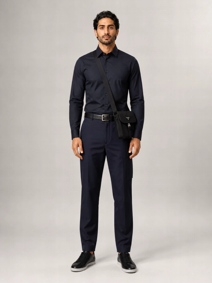 Marni Virgin Wool Straight-Leg Trousers