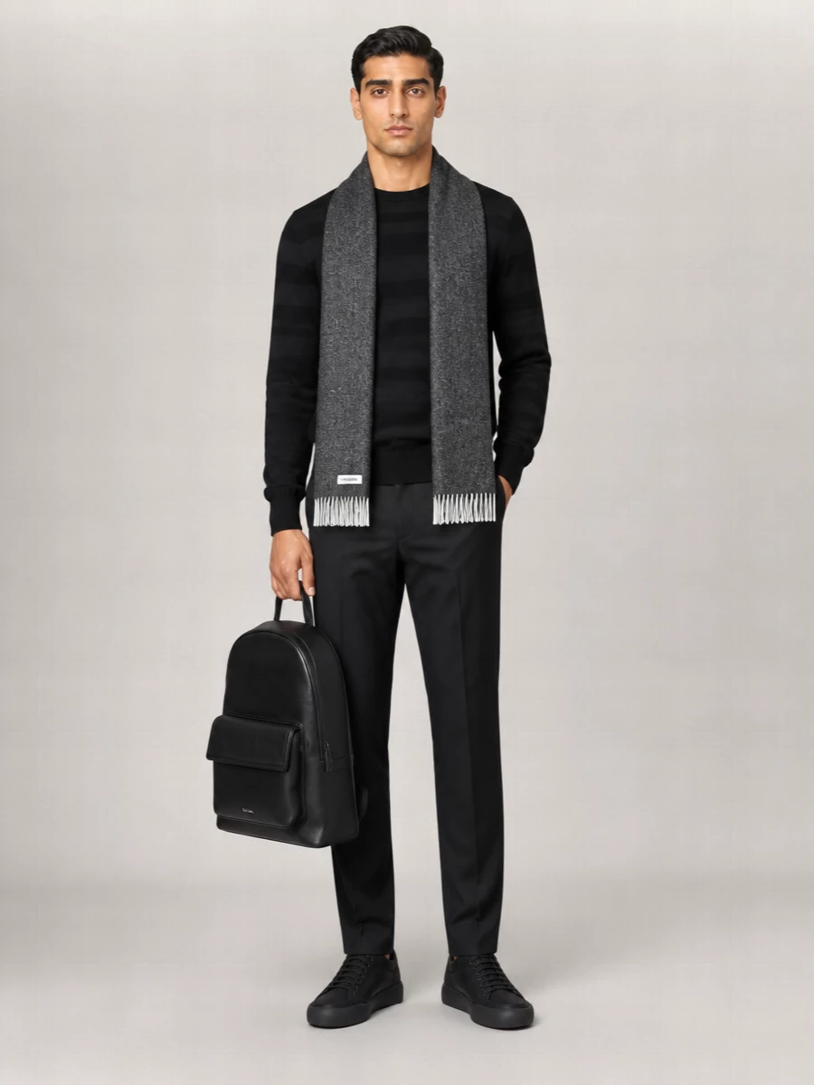 Paul & Shark Striped Wool Jumper