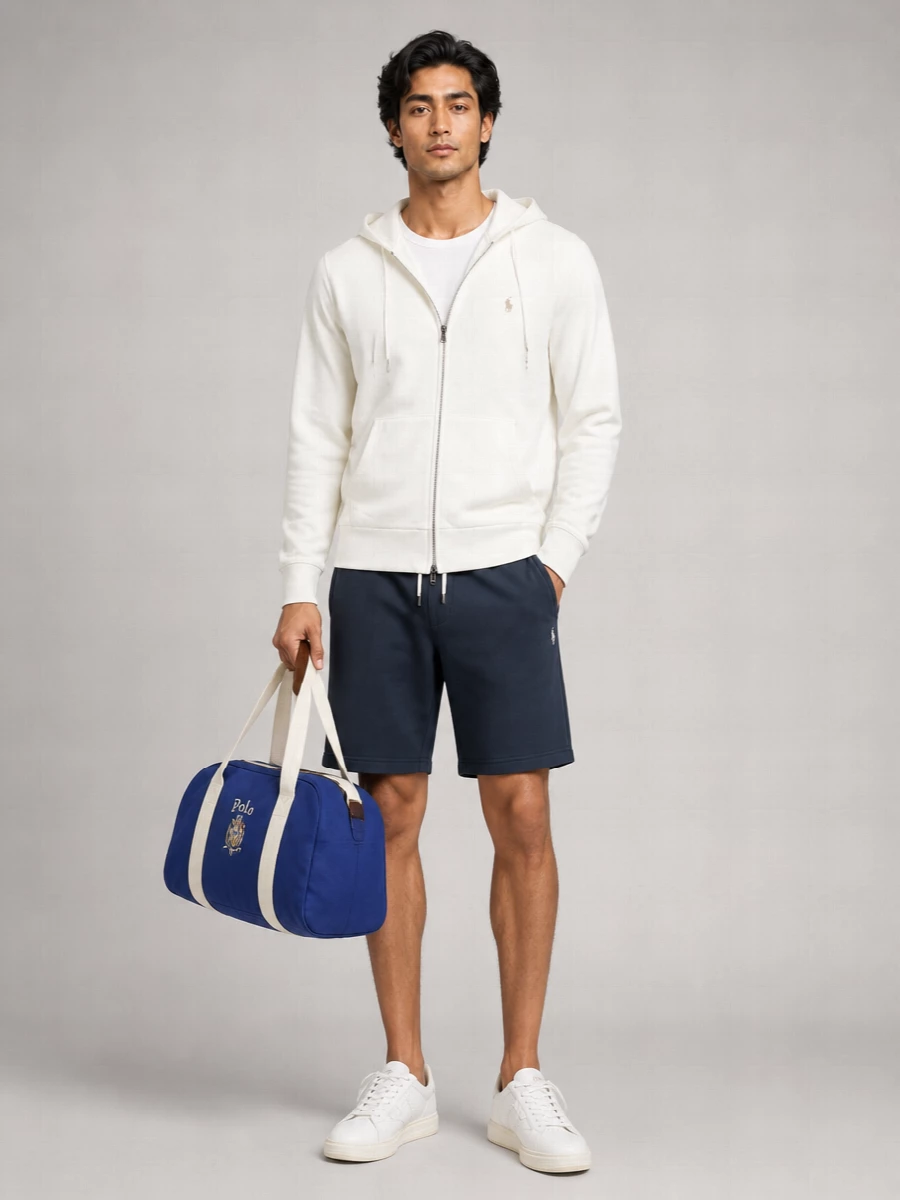 Polo Ralph Lauren Cotton Hooded Zip-Up Sweatshirt