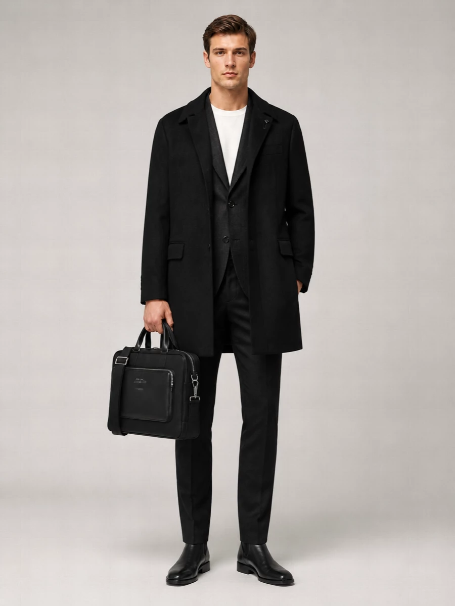 Lardini virgin wool coat