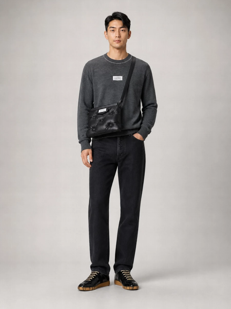 Maison Margiela Quilted Leather Shoulder Bag