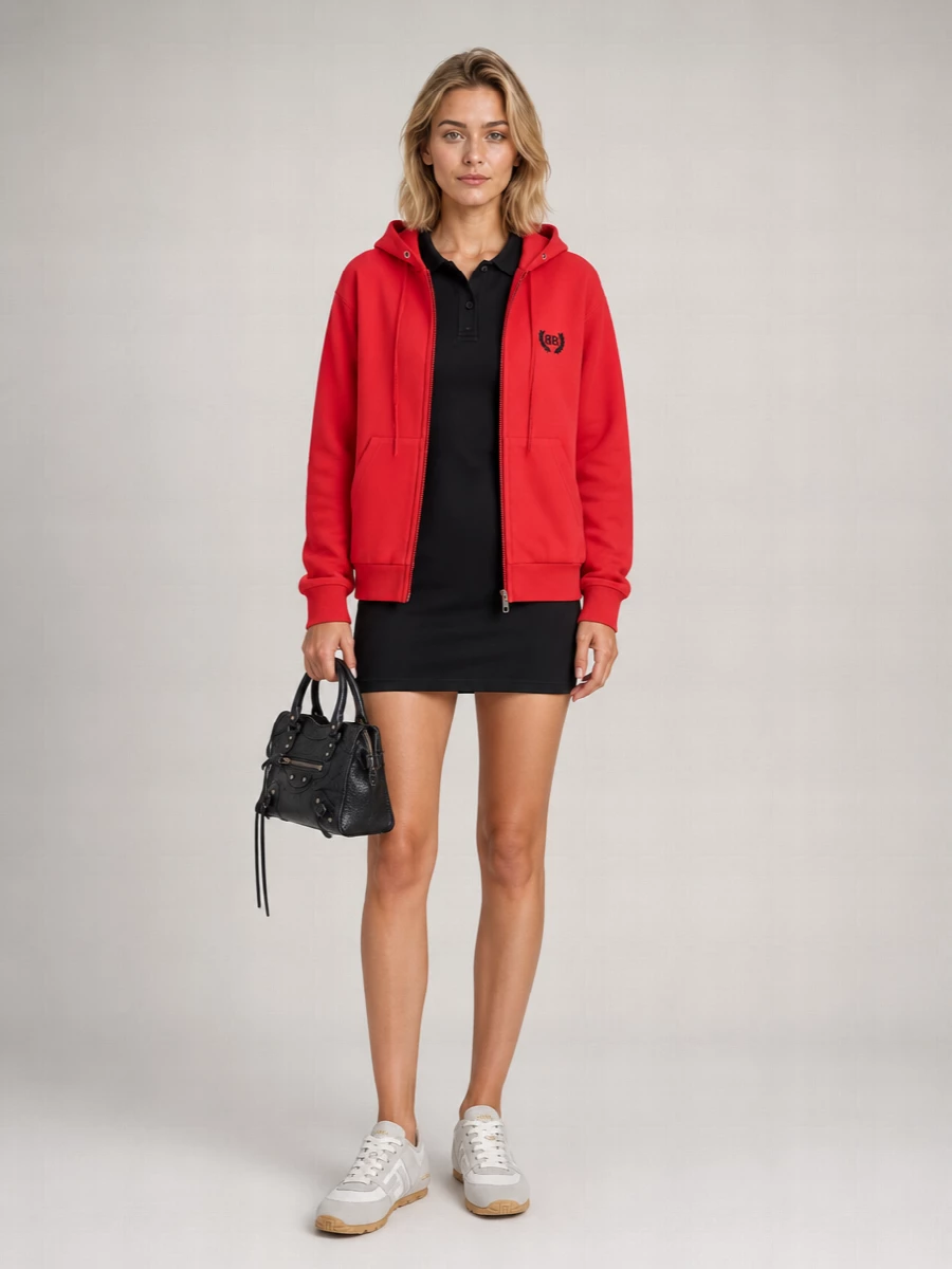 Balenciaga Cotton Zip-Up Sweatshirt