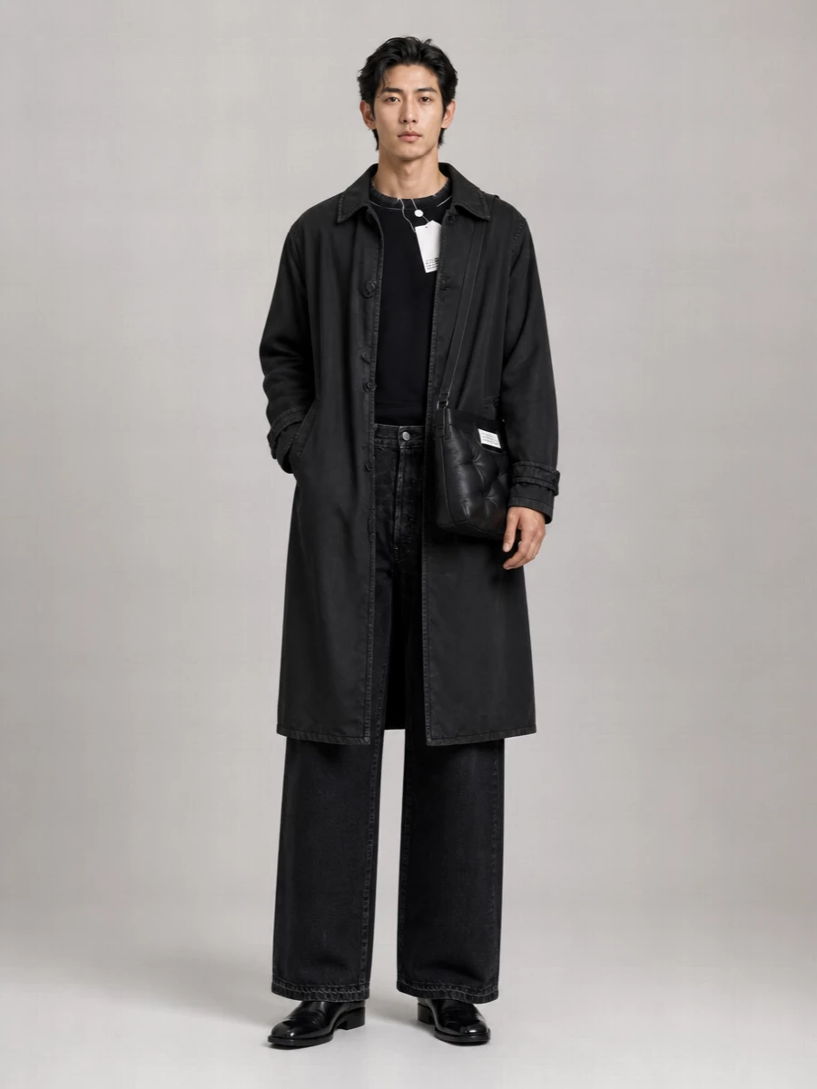 Mm6 Maison Margiela Single Breasted Coat