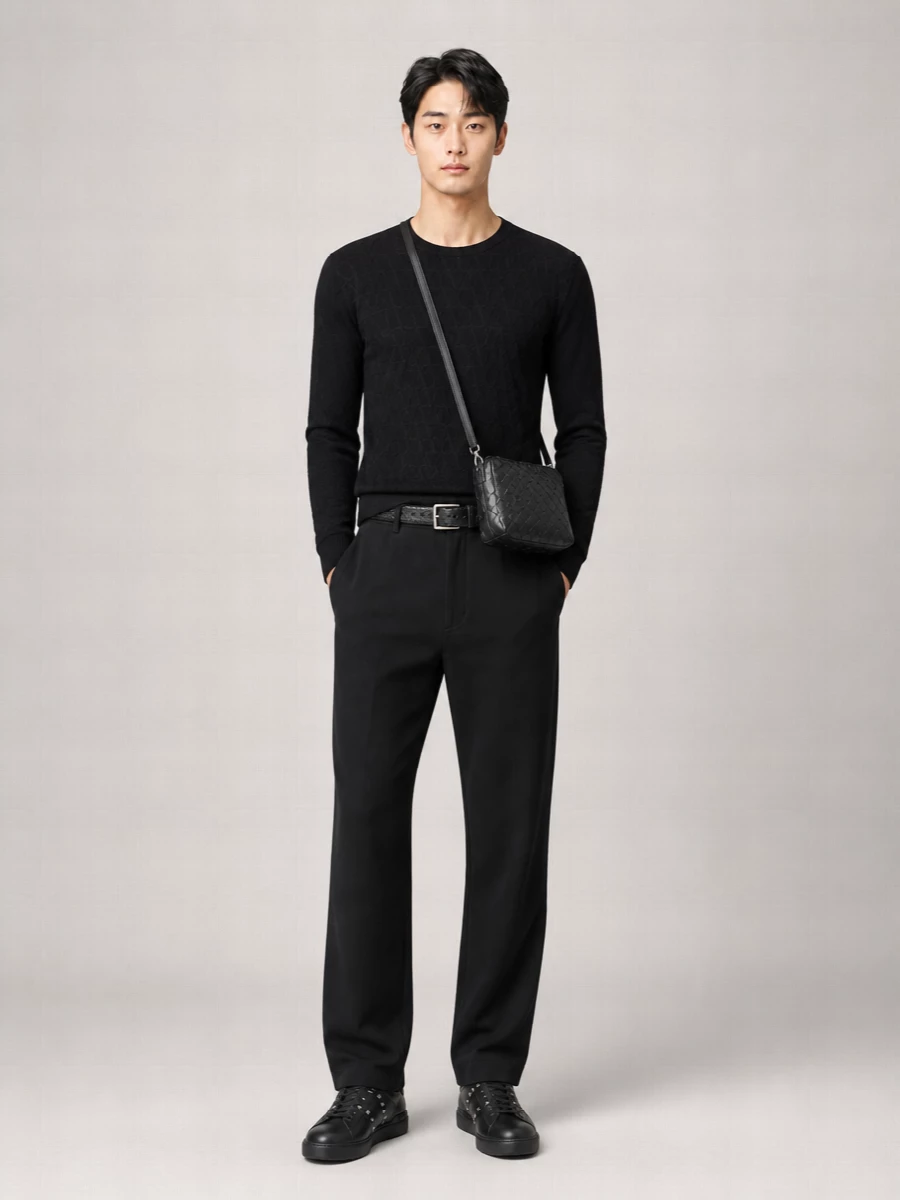Valentino Garavani Stretch Cotton Pants