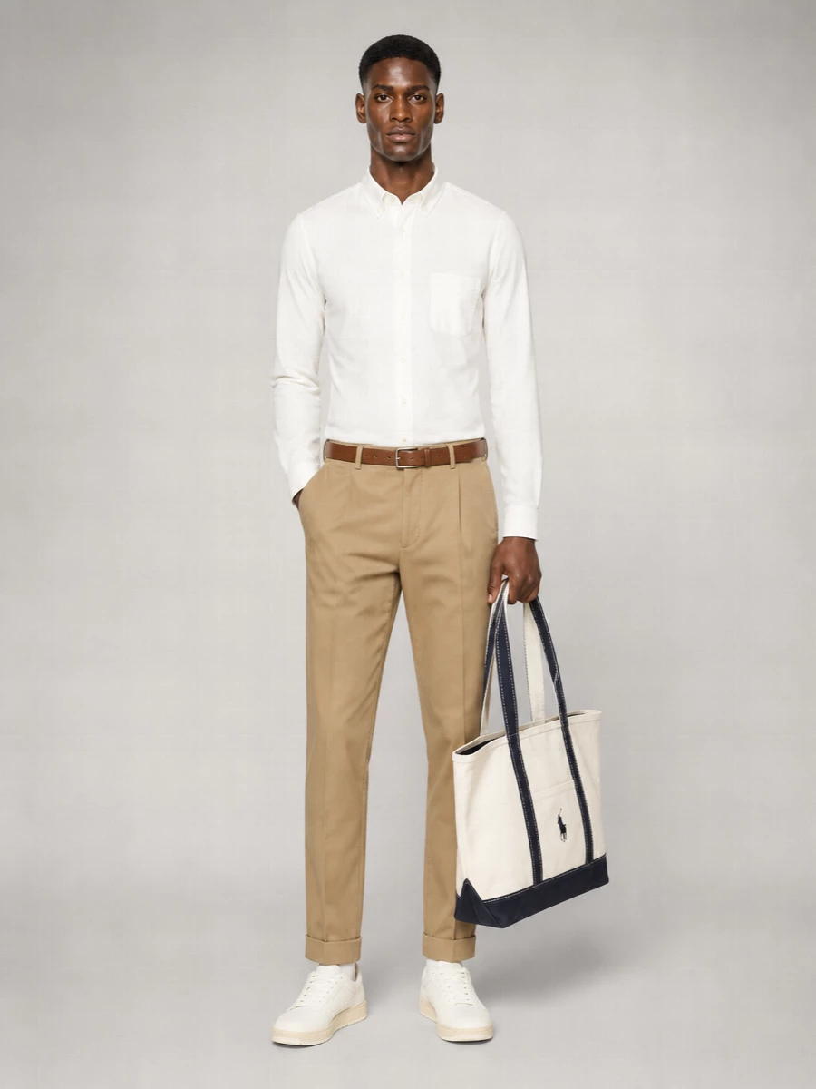 Beams Plus Cotton Oxford Shirt