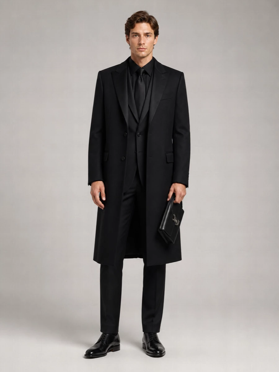 Lardini Single Breasted Coat