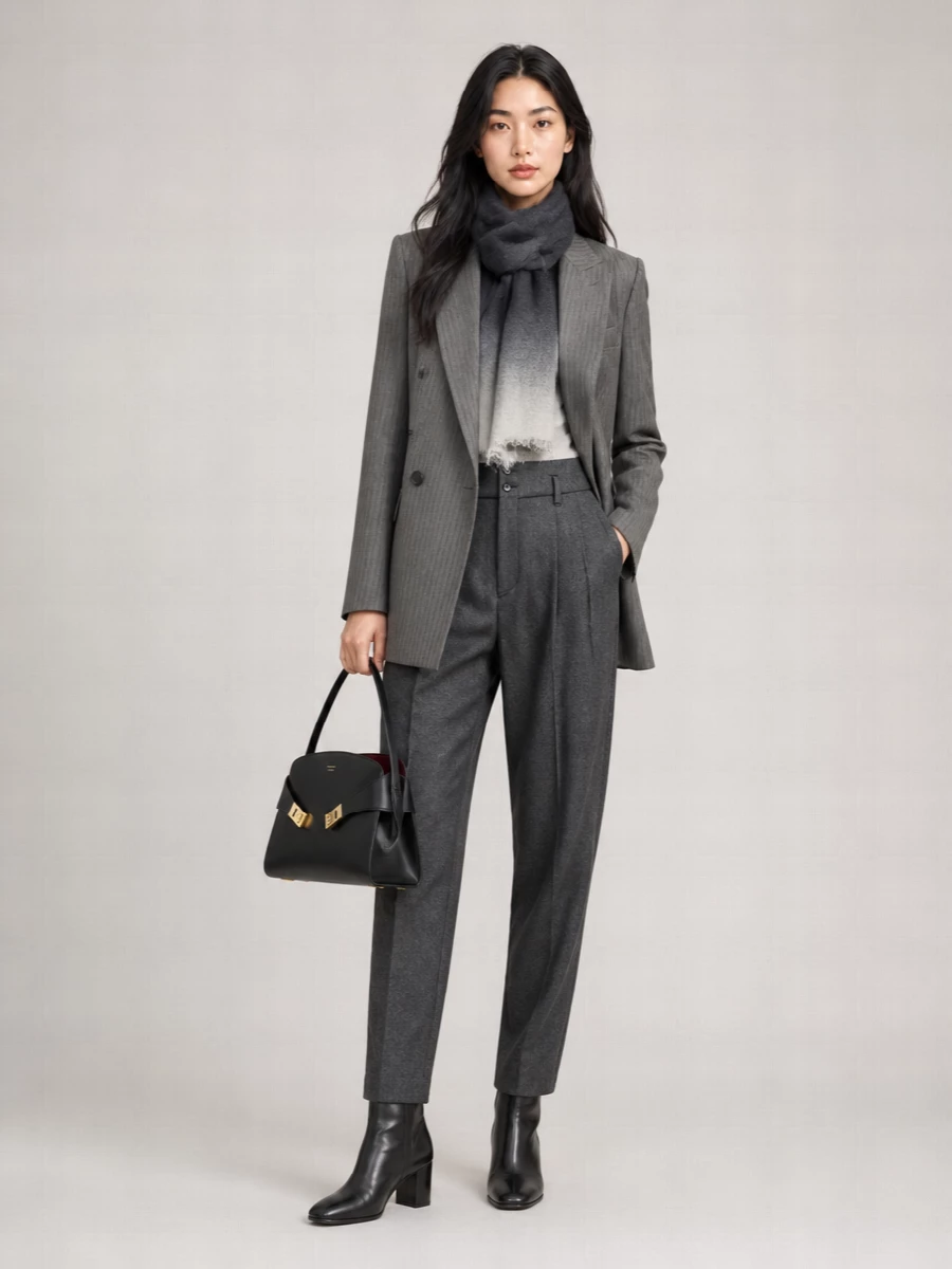 Alberta Ferretti tailored suit trousers