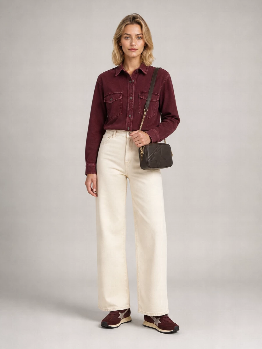 Golden Goose Mini Star Leather Crossbody Bag