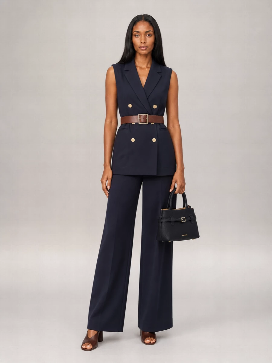 S Max Mara Linen Vest