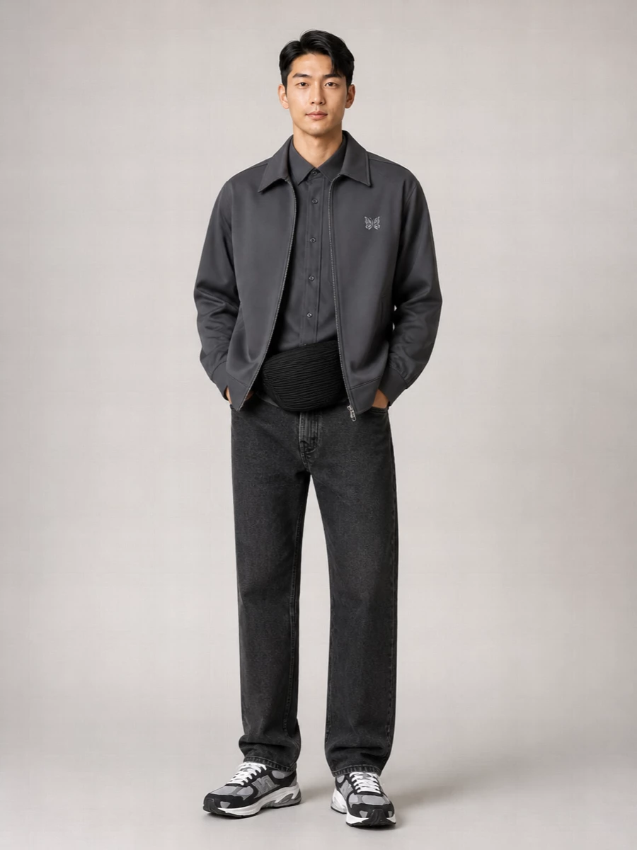 Needles Cavalry Twill Overshirt Jacket