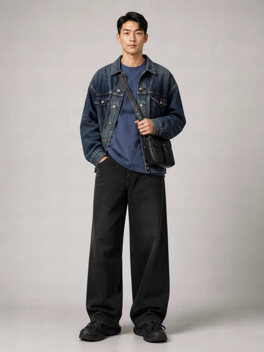 Balenciaga Oversized Denim Jacket