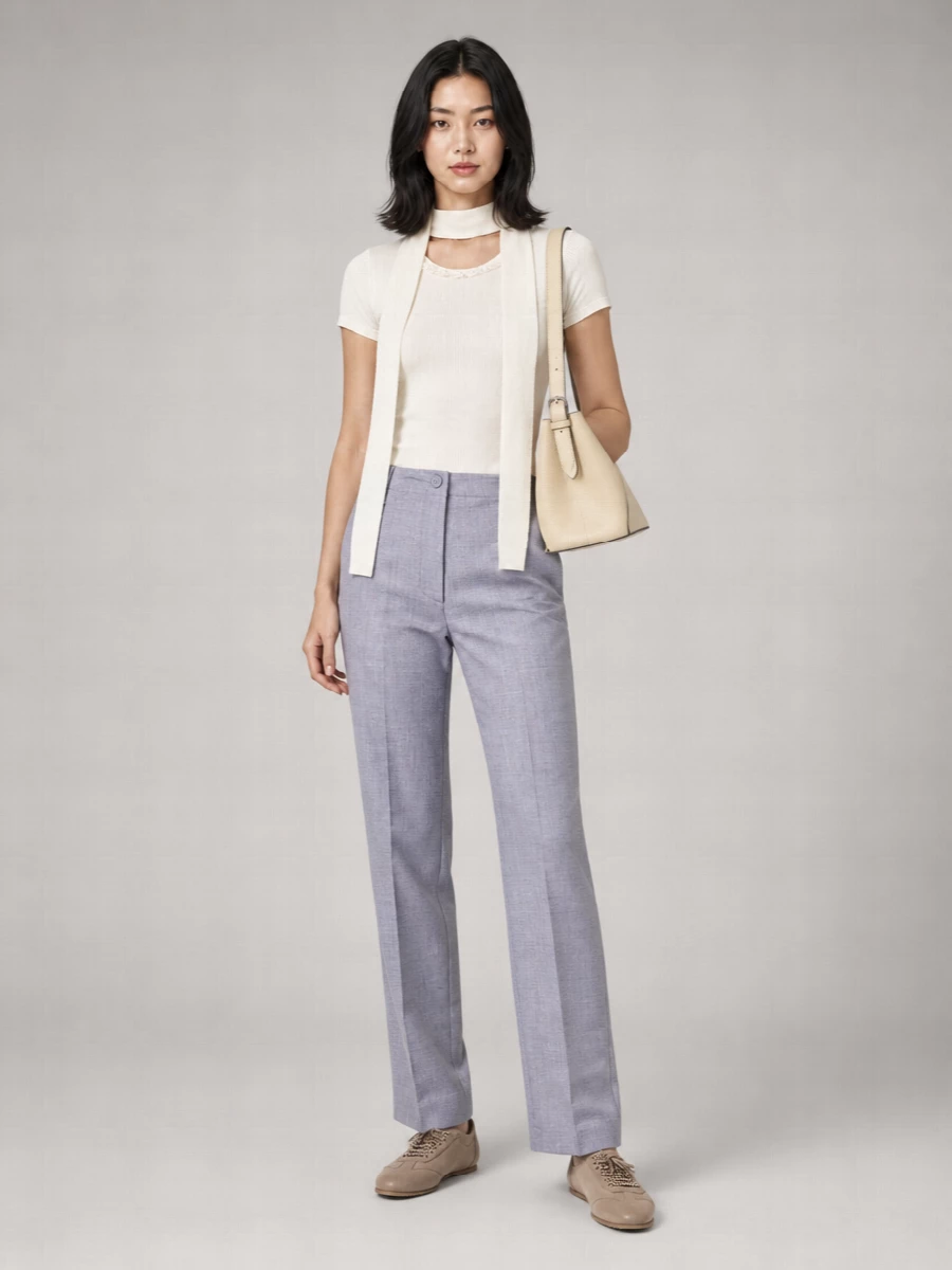 Semicouture wool cashmere sequin-embellished short-sleeve sweater