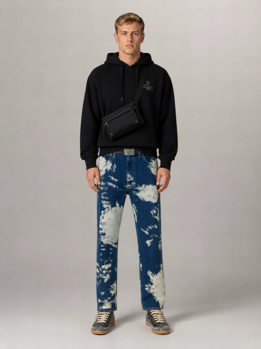 Vivienne Westwood Two-Tone Denim Jeans
