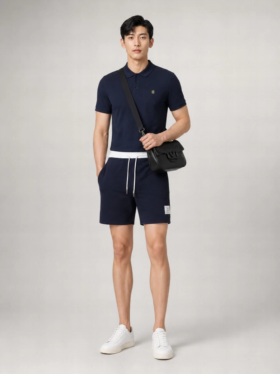 Thom Browne Cotton Chino Shorts