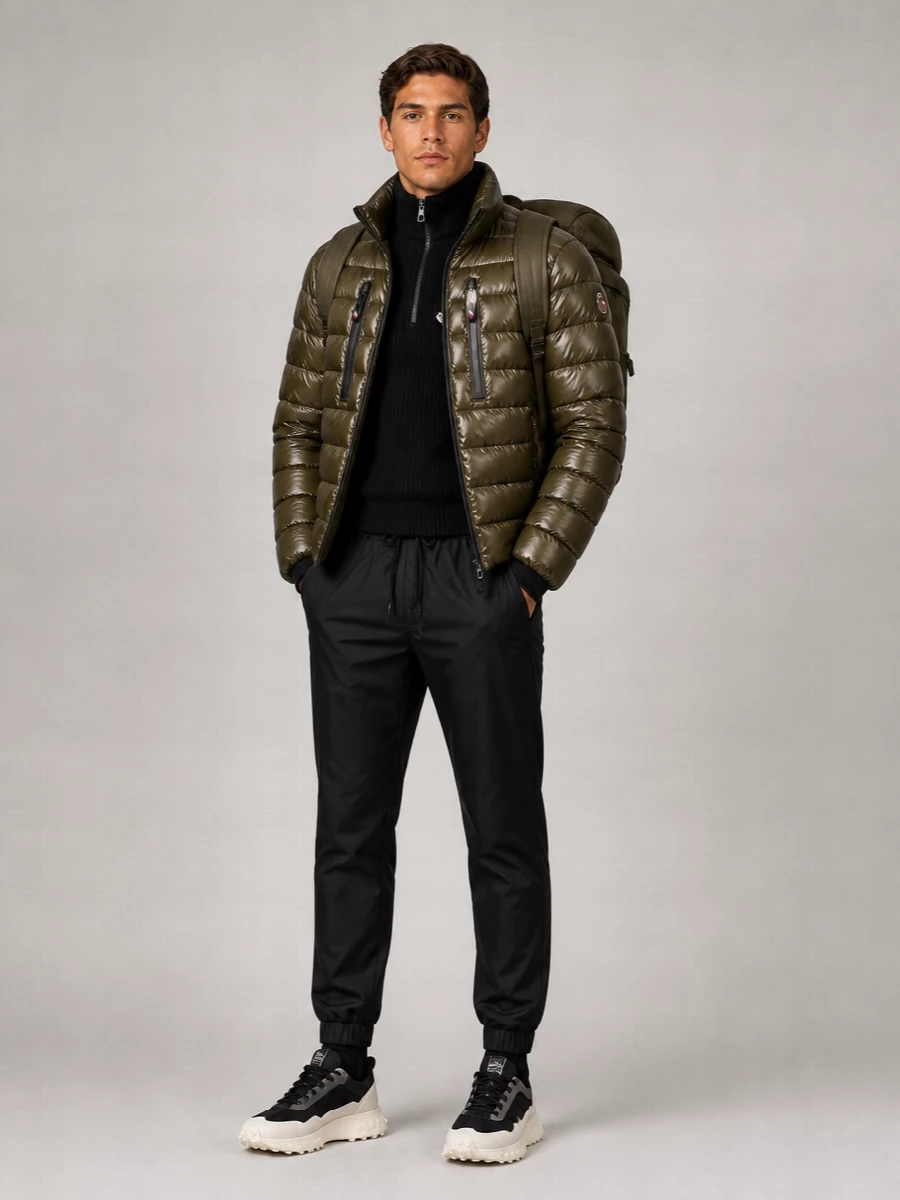 Moncler quilted puffer jacket