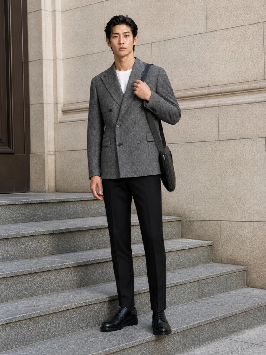 Tagliatore blazer dior trousers brogues