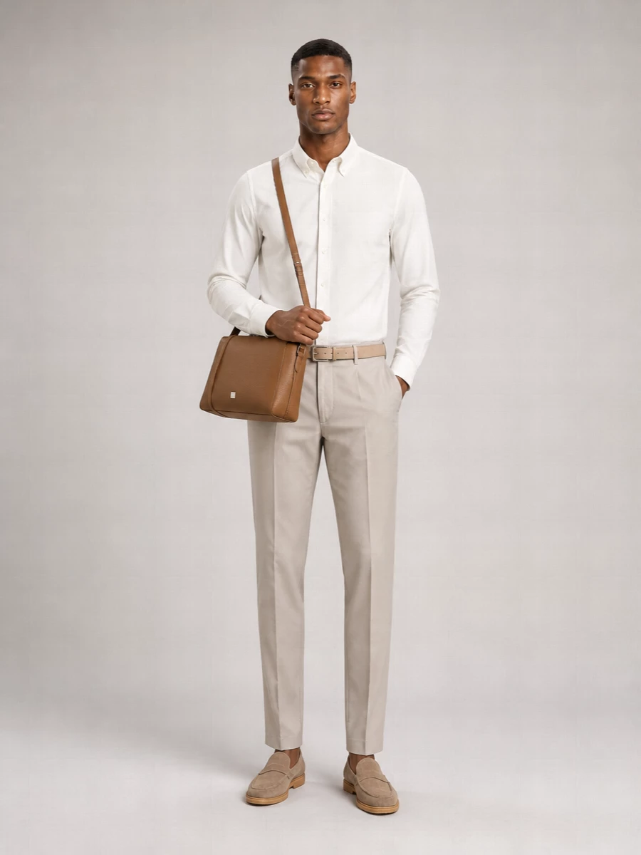 Brunello Cucinelli Cotton Twill Shirt