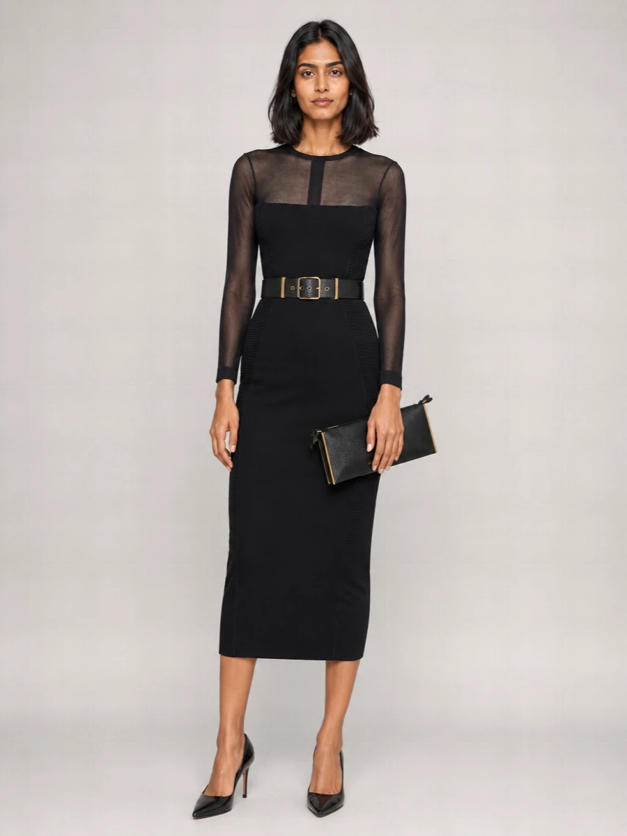 Elisabetta Franchi Snake-Effect Belt
