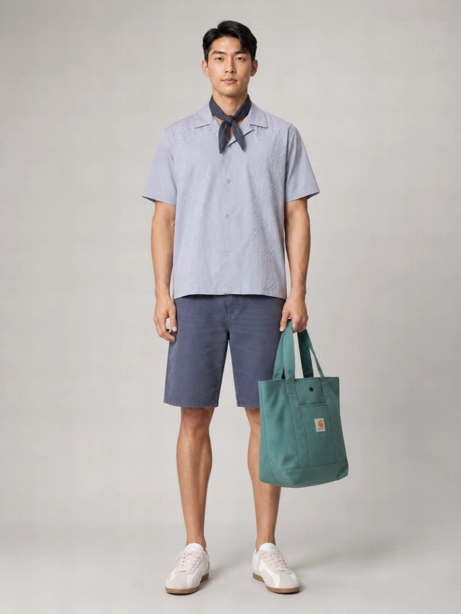 Carhartt Wip Cotton Short-Sleeve Shirt