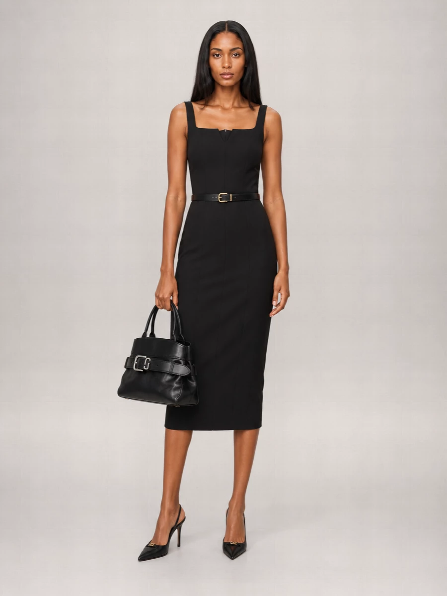 S Max Mara Cady Midi Dress