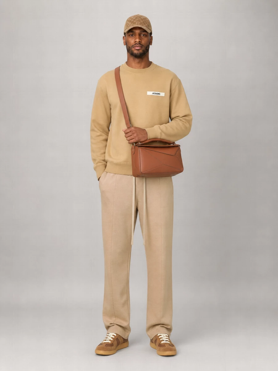 Maison Margiela Leather Low-Top Sneakers