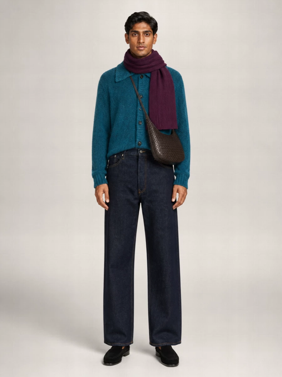 Dries Van Noten Alpaca Wool Cardigan