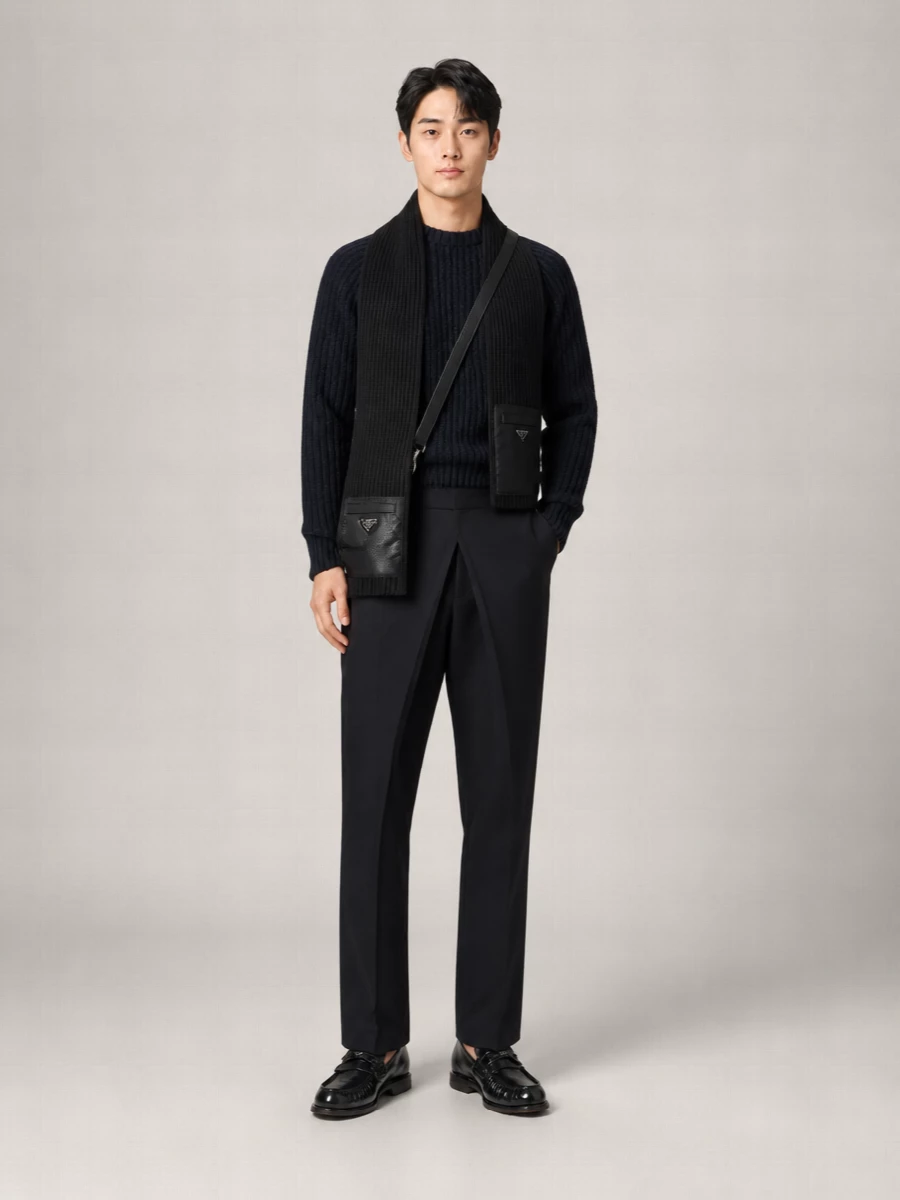 Fendi Leather Loafers