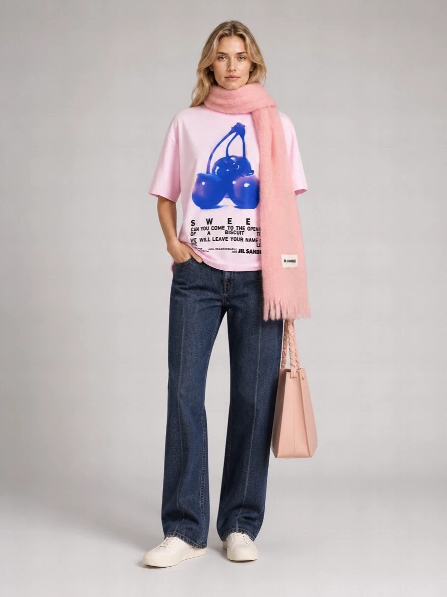 Jil Sander Canvas Low-Top Sneakers