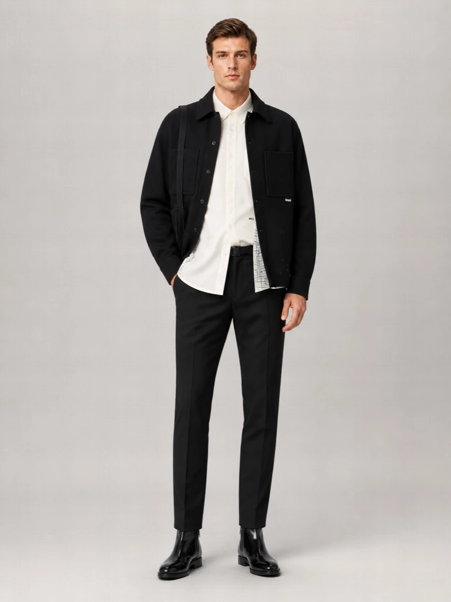 Canada Goose Wool Shirt Jacket