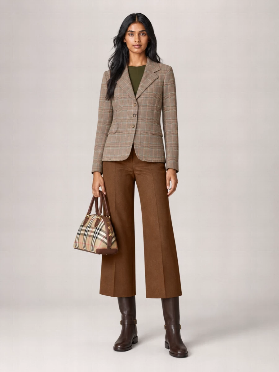 Burberry Mini Primrose Coated Canvas Shoulder Bag