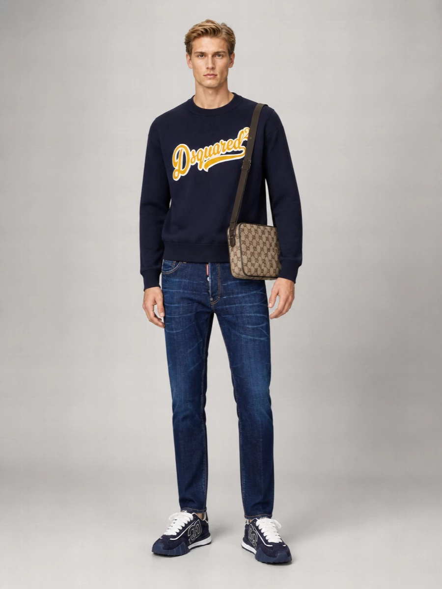Gucci Canvas Small Shoulder Bag