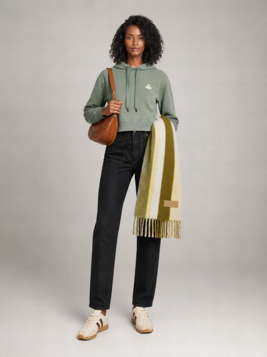 Isabel Marant Etoile Cotton Blend Sweatshirt