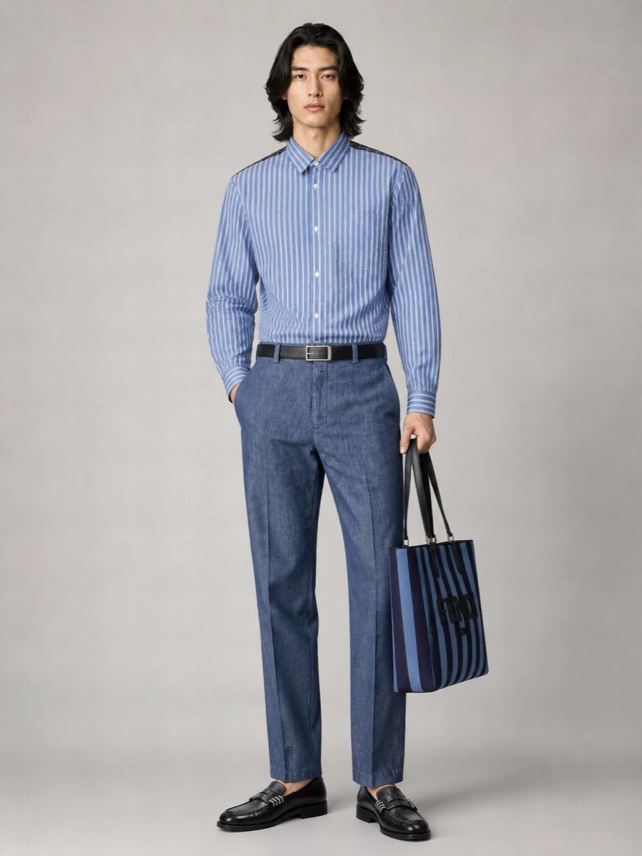 Junya Watanabe Cotton Patchwork Shirt
