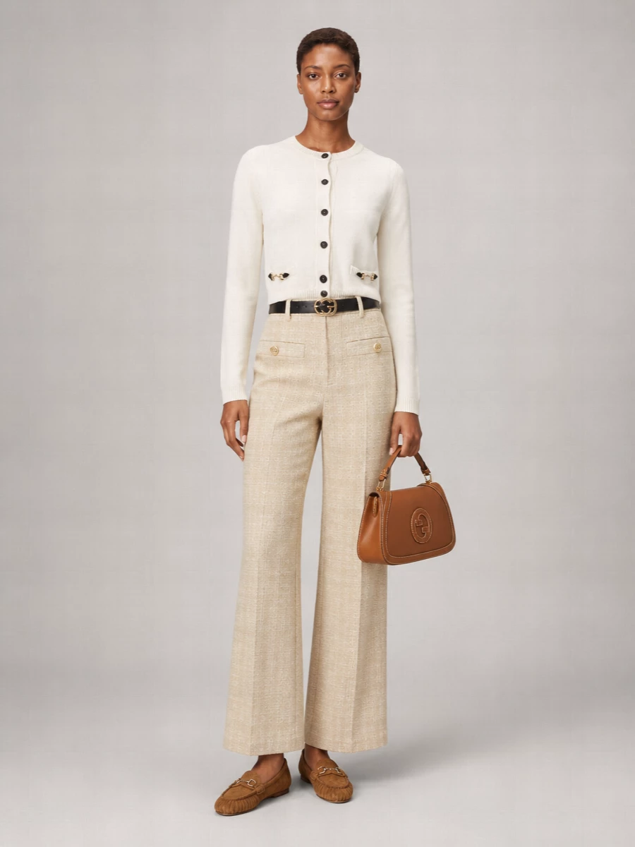 Gucci Kensington Loafer Ballerina Daphne Suede Leather