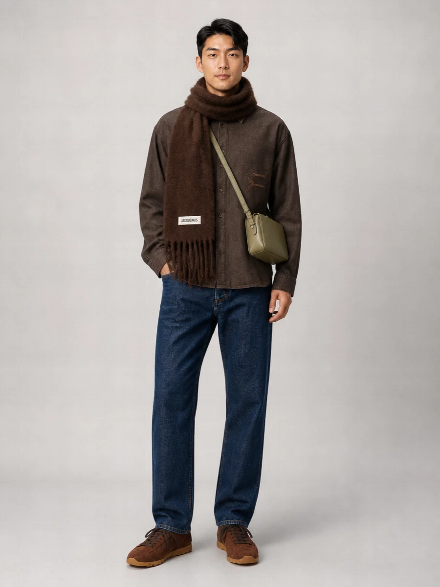 Jacquemus denim straight-leg jeans