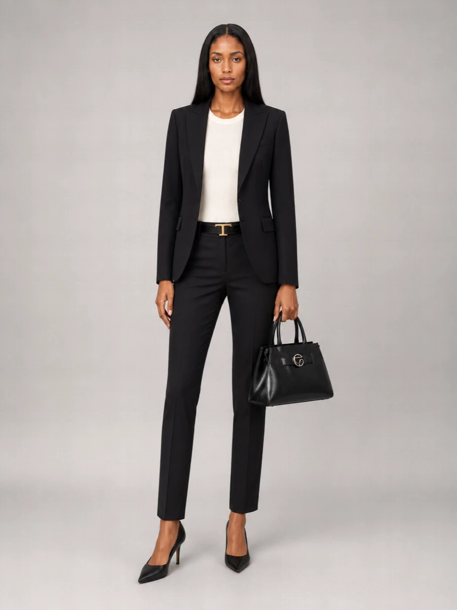 Dsquared2 Wool Blend Tailored Trousers