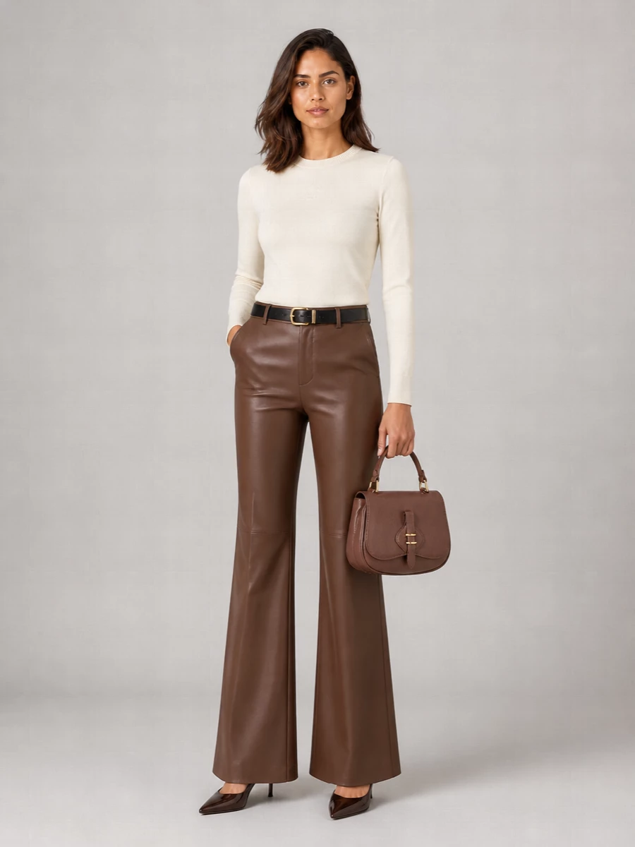 Paris Texas Leather Slingback Pumps