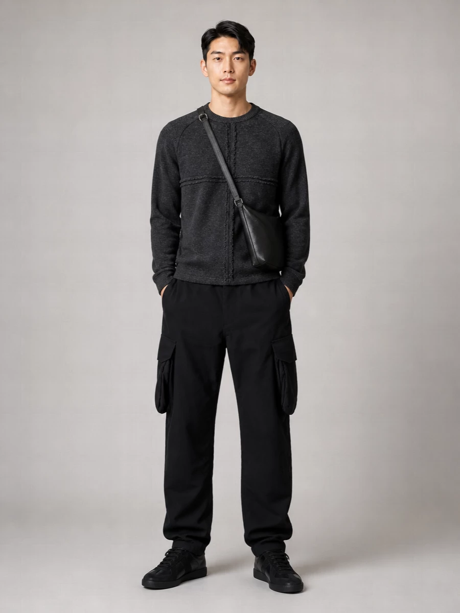 Comme Des Garçons Wool Knit T-Shirt