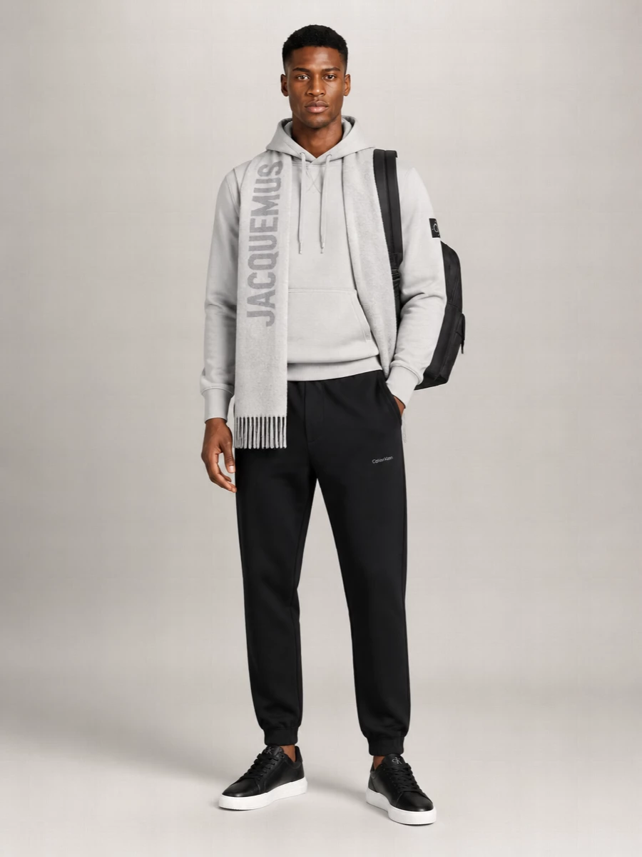 Calvin Klein Cotton Relaxed-Fit Hoodie