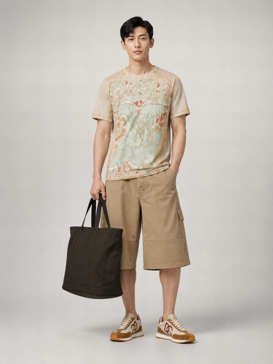 Dolce&Gabbana Leather Low-Top Sneakers