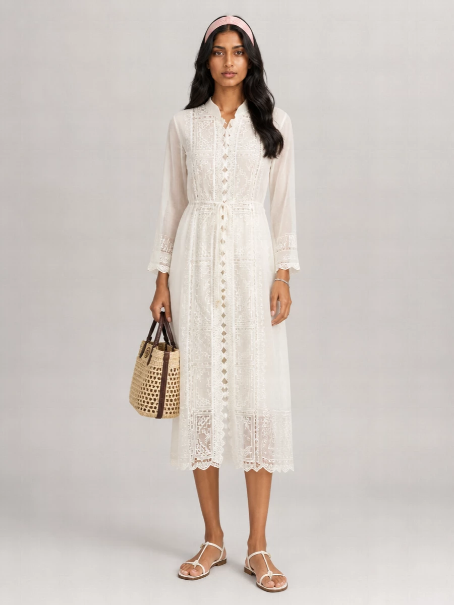 Zimmermann Ramie Beach Dress