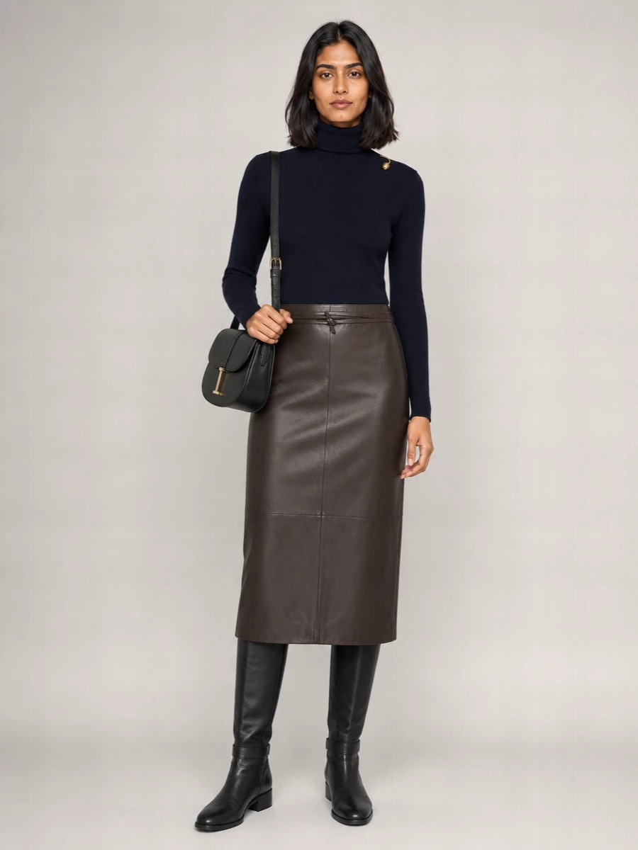 Tom Ford Small Leather Shoulder Bag