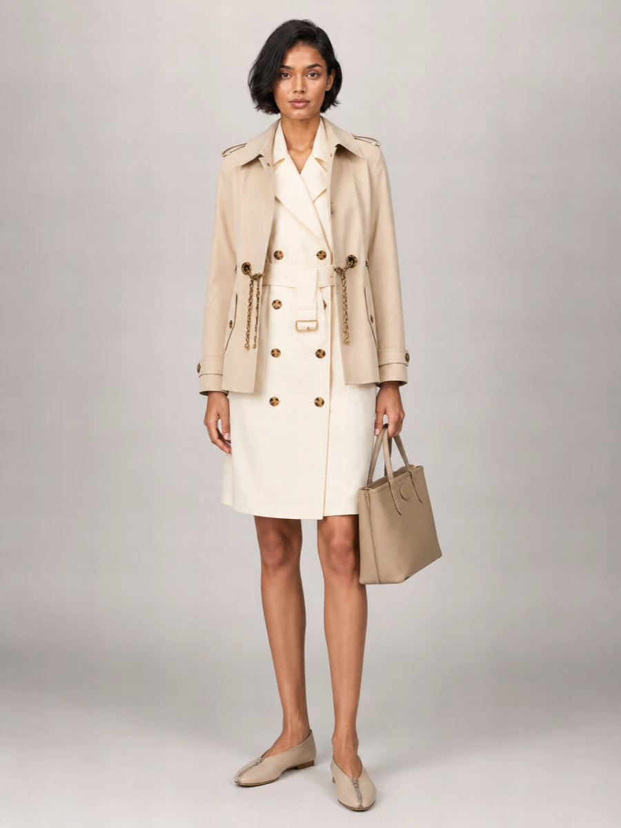 Burberry Cotton Trench Coat