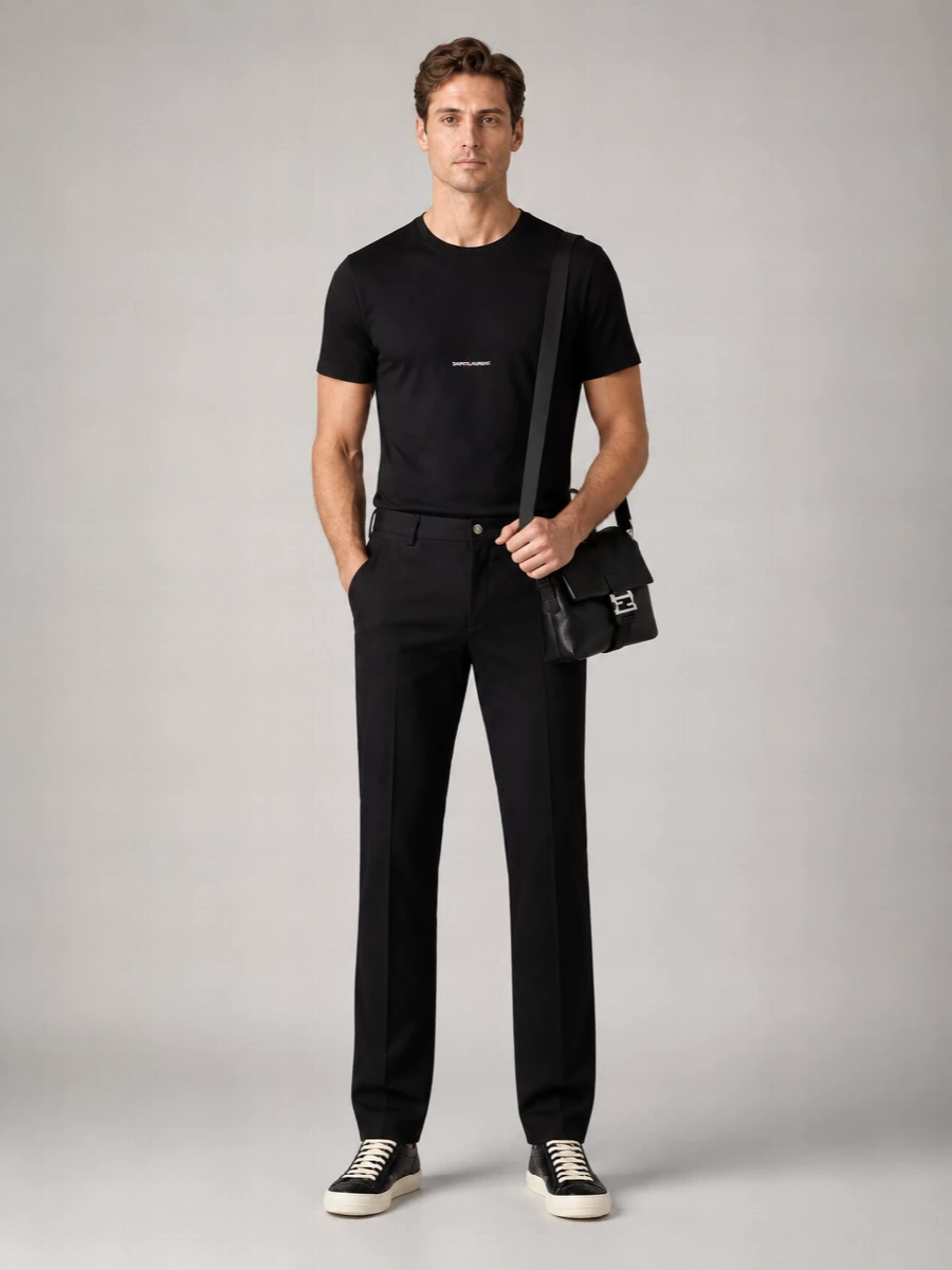 Rick Owens Leather Low-Top Sneakers