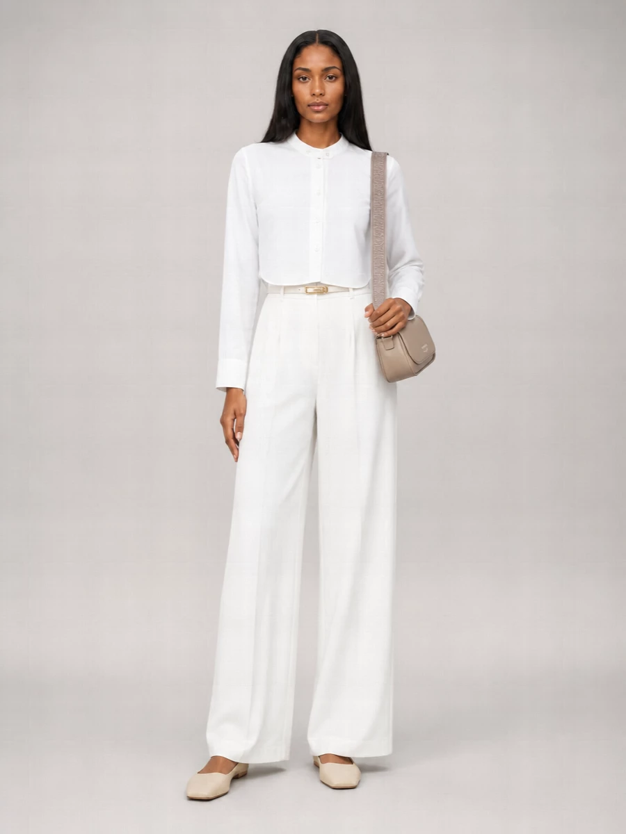 Emporio Armani Wide-Leg Trousers