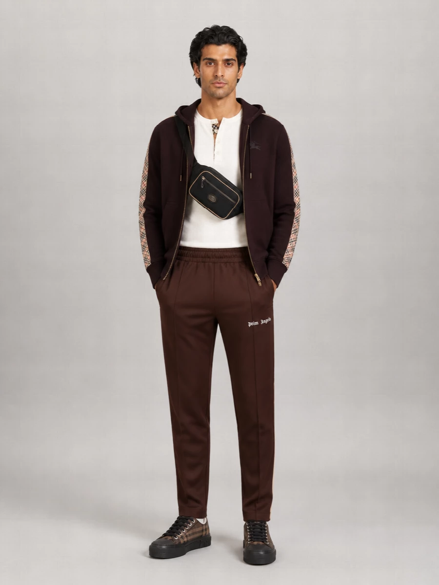 Burberry Nylon Low-Top Sneakers