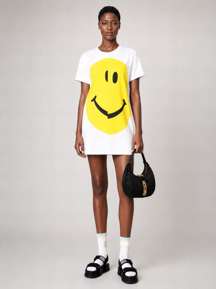 Moschino Cotton Knee-Length Dress