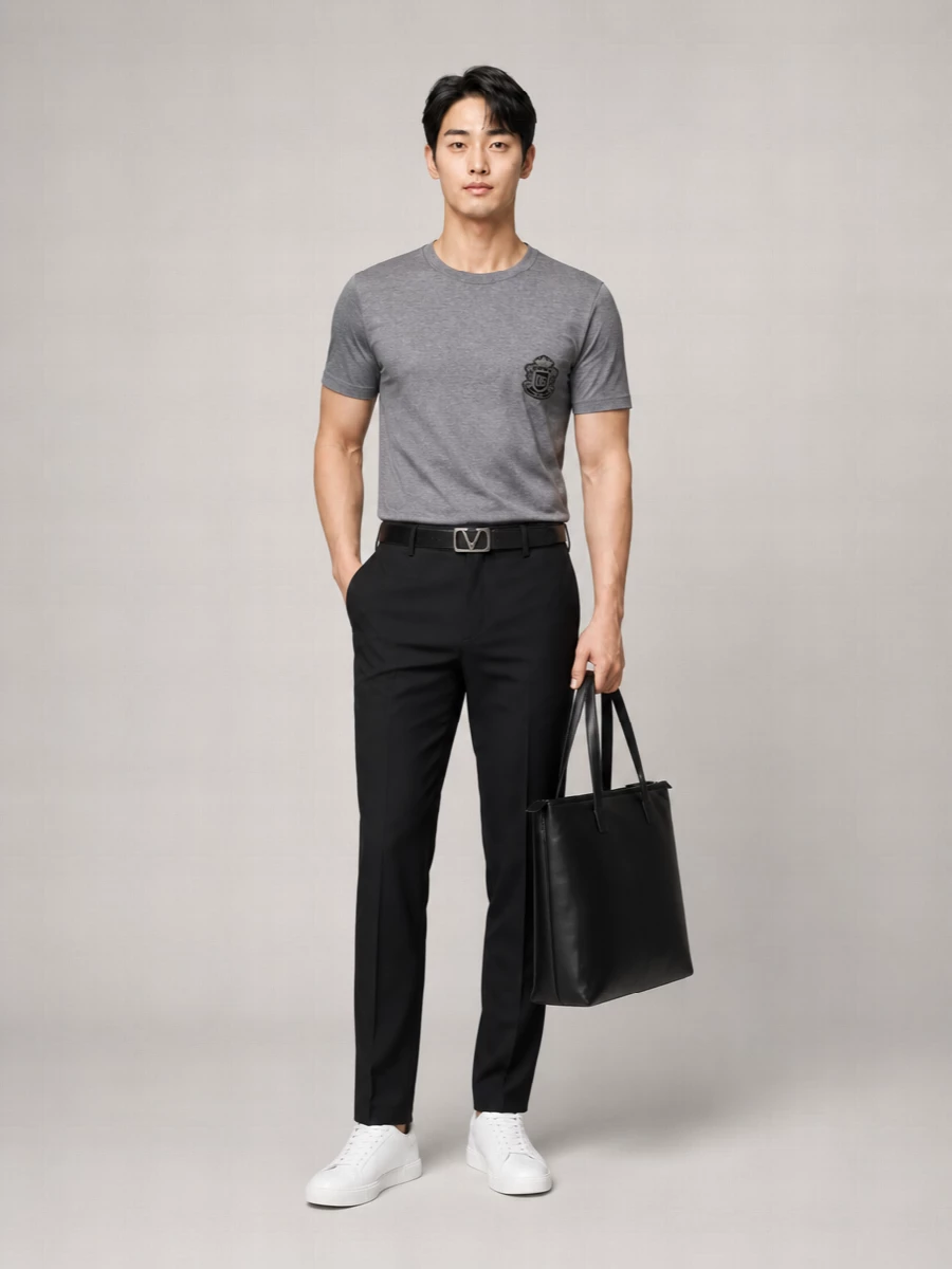 Valentino Garavani Calf Leather Reversible Belt